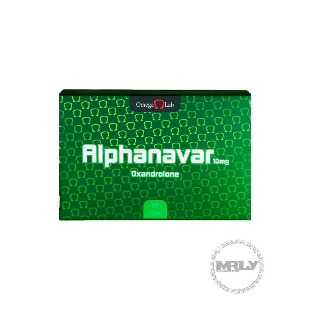 ALPHANAVAR (Oxandrolona) 10mg 90 tabs Omega Labs - Distribuidora FIT de México