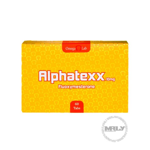 ALPHATEXX (HALOTESTIN) 10mg 60 tabs Omega labs - Distribuidora FIT de México