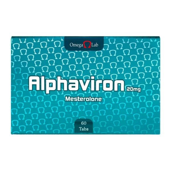 Alphaviron (proviron) Omega Labs 20mg 50 tabs - Distribuidora FIT de México