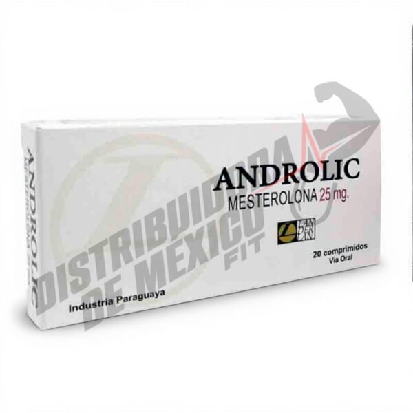 Androlic (Mesterolona) Proviron 25mg 20 Tabs Landerlan - Distribuidora FIT de México