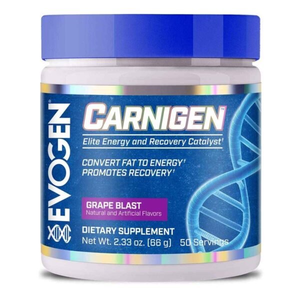 Carnigen Evogen 50 servicios Sabor Uva - Distribuidora FIT de México