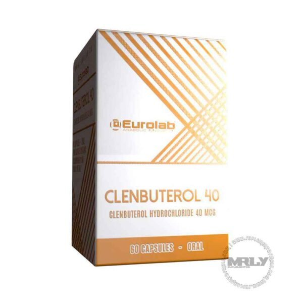 Clenbuterol 40 (clembuterol) 40mcg 60 tabs Eurolab - Distribuidora FIT de México