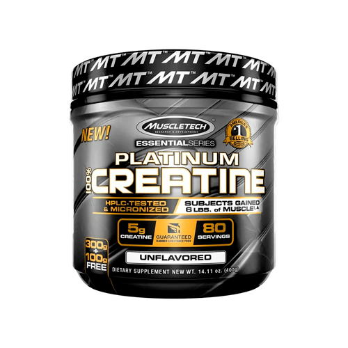 CREATINA MUSCLETECH PLATINUM 400gr - Distribuidora FIT de México