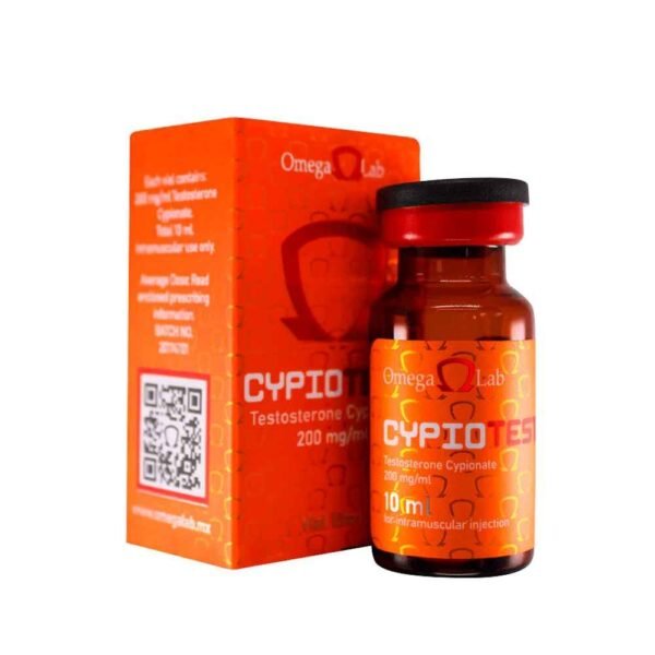 CypioTest (cipionato) Omega Labs 200mg/ml - Distribuidora FIT de México