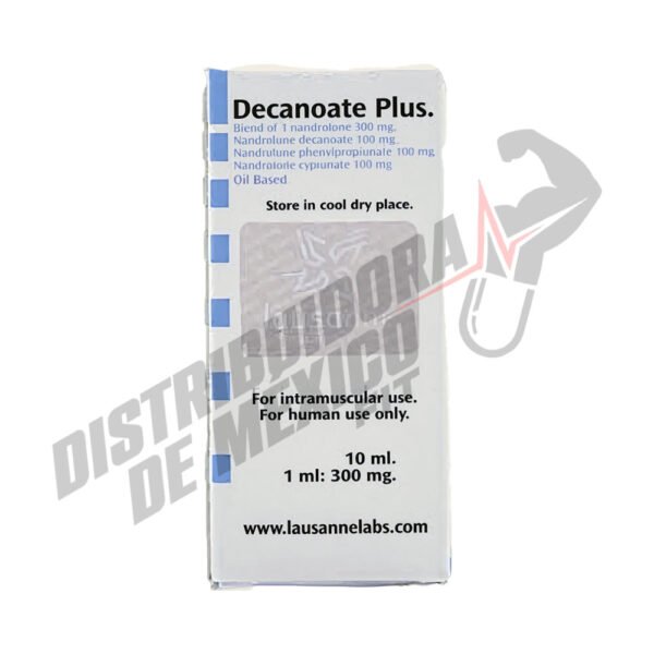 Decanoate Plus (Blend of 3 nandrolone) 300mg/ml Oil Based Lausanne Labs - Distribuidora FIT de México