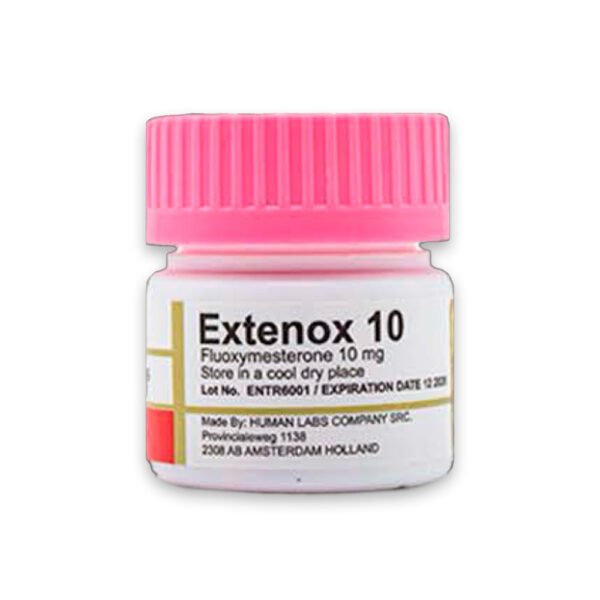 Extenox 10 (fluoxymesterona) 10mg 60 tabs Human Labs - Distribuidora FIT de México