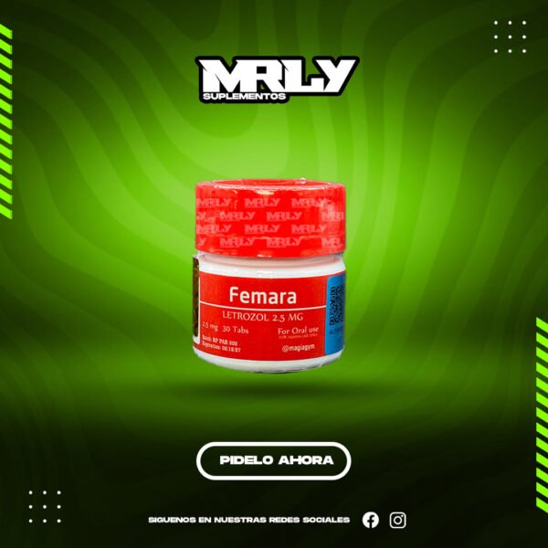 Femara (Letrozol) 2.5mg 30 tabs Rotterdam Pharmaceutical - Distribuidora FIT de México