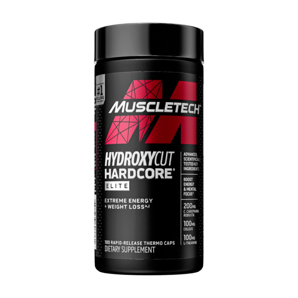 HYDROXYCUT HARDCORE MUSCLETECH 110CAPS - Distribuidora FIT de México