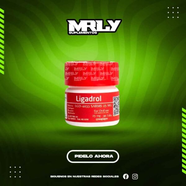 Ligadrol LGD4033 25mg - 30 Tabletas de Rotterdam Pharmaceutical - Distribuidora FIT de México