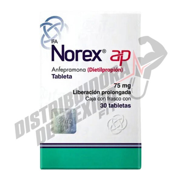 Norex AP 75mg 30 Caps IFA CELTICS - Distribuidora FIT de México
