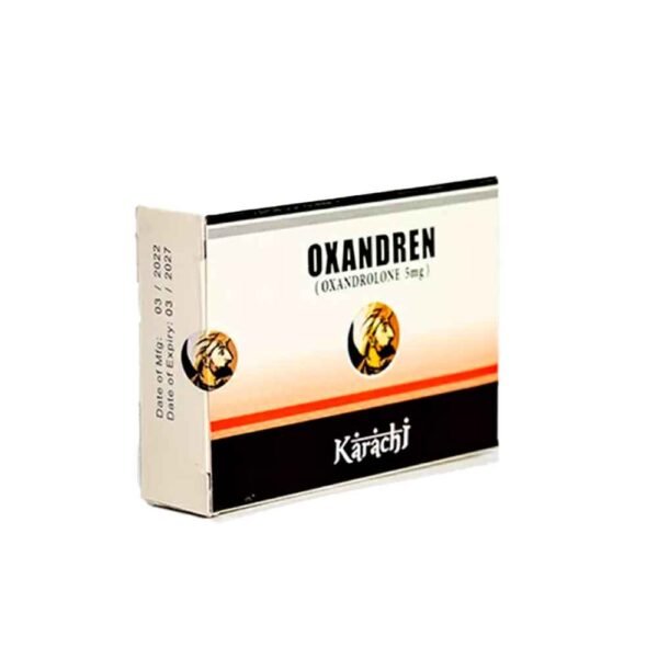 Oxandren (oxandrolona) 60 tabs 5 mg Karachi Labs - Distribuidora FIT de México