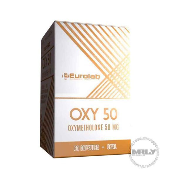 Oxy 50 (oxymetalona) Eurolab - Distribuidora FIT de México
