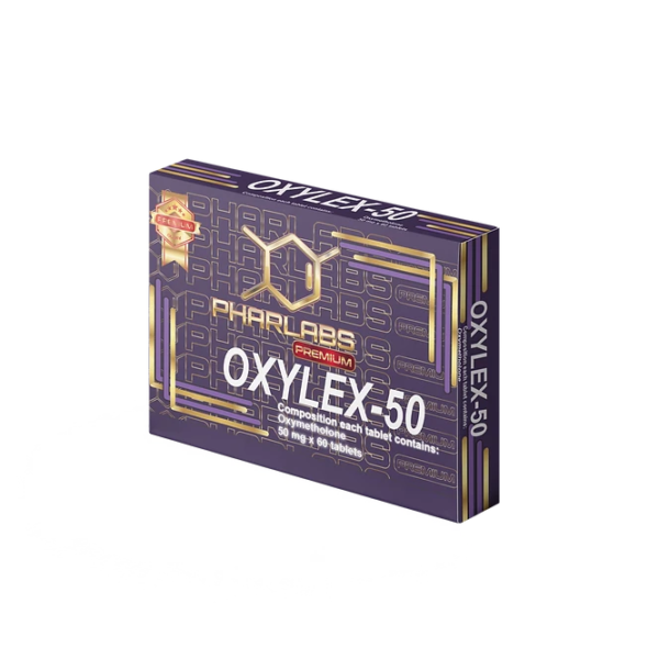 OXYLEX-50 (oximetalona) Phar Labs Premium - Distribuidora FIT de México