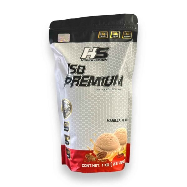 Proteina Iso Premium Hyper Sport 1 kg 40 servicios - Distribuidora FIT de México