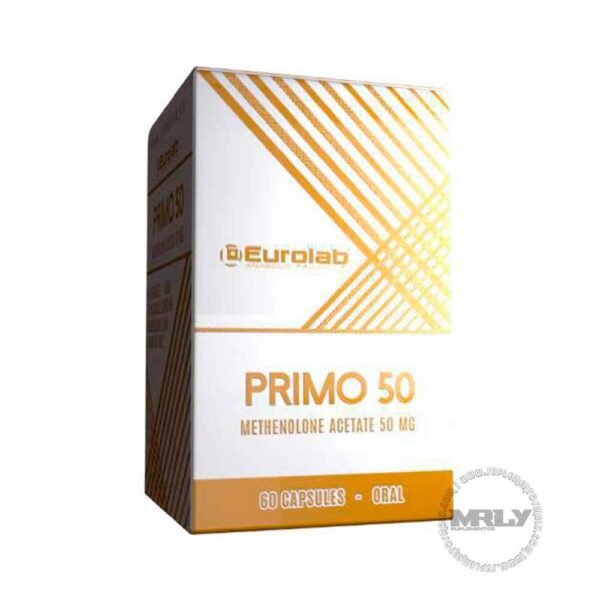 Primo 50 (primobolan oral) Eurolab 50mg 60 tabs - Distribuidora FIT de México