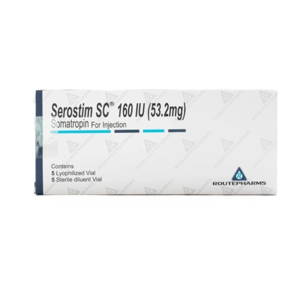 Serostim 160ui Routepharm (53.2mg) - Distribuidora FIT de México