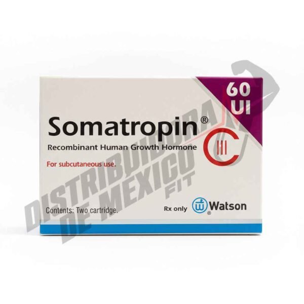 Somatropin 60UI - Watson - Distribuidora FIT de México