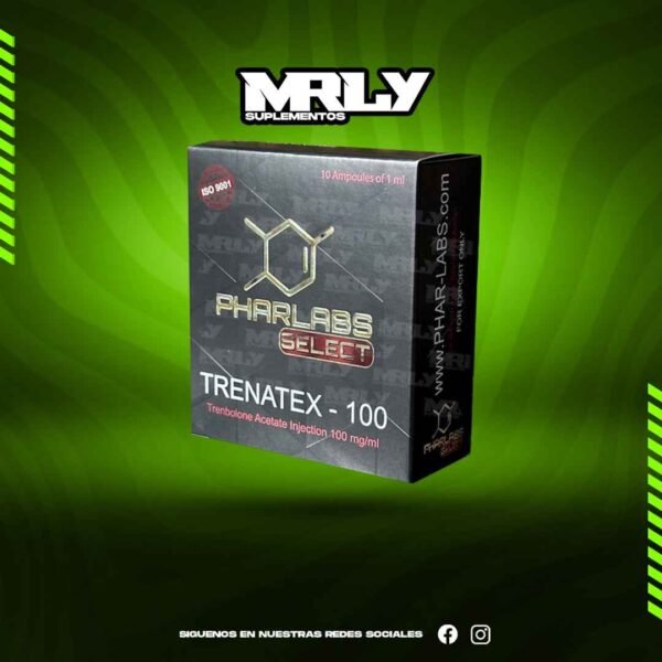Trenatex-100 (trembo acetato) 100mg/ml Phar Labs Select - Distribuidora FIT de México