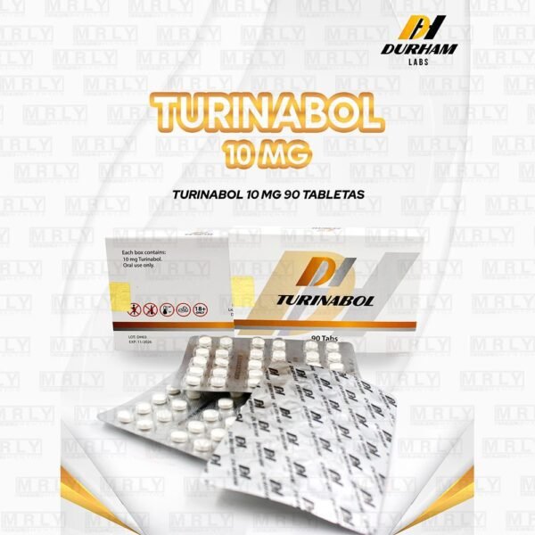 Turinabol 10mg 90 tabs Durham Labs - Distribuidora FIT de México