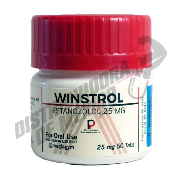 Winstrol Oral 25mg Rotterdam - 50 Tabletas de Rotterdam Pharmaceuticals - Distribuidora FIT de México