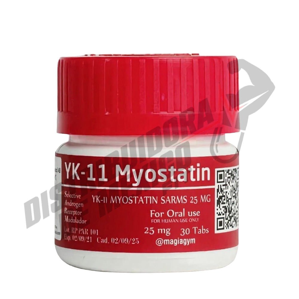 YK 11 (Myostatin) 25mg 30 tabs Rotterdam Pharmaceutical - Distribuidora FIT de México